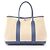 Hermès Borsa Tote Hermes Garden Party TPM Cle Blue Brighton Crudo