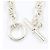 Hermès Bracciale con Charms Hermes Chaine d'Ancre TGM 12-Link Argento - vista 5