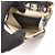 Borsa a tracolla Christian Dior Dior Oblique Vertical Saddle Pouch Beige Blu navy - vista 3