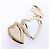 Accessorio Specchio con Charm a Cuore Christian Dior Rosa D'oro - vista 4