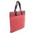 Borsa Tote Loewe Anagram Marrone Rosso - vista 2