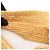 Borsa Loewe Slit in rafia e pelle marrone beige - vista 9