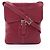 Bolsa de Ombro Loewe Senda em Couro Bordeaux