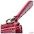 Bolsa de Ombro Loewe Senda em Couro Bordeaux - vista 8