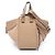 Loewe Hammock Bag Small 2-Way Handtasche Braun Beige