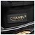 Borsa a tracolla bucket piccola Chanel Matelassé Nero Bordò - vista 4