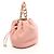 Borsa a mano 2-Way Chanel Matelassé con coulisse in Rosa - vista 2