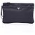 Borsa a pochette Prada TESSUTO+SAFFIANO Blu navy