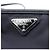 Borsa a pochette Prada TESSUTO+SAFFIANO Blu navy - vista 8