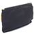 Saffiano Bolsa de mão clutch Prada Triangle Logo Second Bag Marrom Preto Amarelo - vista 2