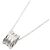 Bulgari Collar Bvlgari B-zero1 en oro blanco de 18K Plata