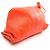 Sac Second Triangle Bottega Veneta Orange - vue 2