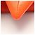 Sac Second Triangle Bottega Veneta Orange - vue 6
