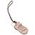 Miu Miu Charm per borsa BULLET in pelle Marrone Rosa