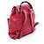 Zaino/Borsa Gucci in pelle rosa con nappa Bamboo - vista 2