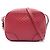 Borsa a tracolla Gucci Bree Guccissima in pelle rossa Rosso