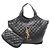 Borsa Tote Icare Maxi in pelle nera Yves Saint Laurent Nero