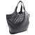 Borsa Tote Icare Maxi in pelle nera Yves Saint Laurent Nero - vista 2