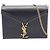 Borsa a tracolla in pelle nera Yves Saint Laurent Nero