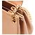 Borsa a tracolla Chanel 2.55 Chocolate Bar Rosa - vista 12