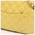 Chanel 2.55 Matelassé Schultertasche Gelb - Ansicht 9