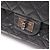 Borsa a tracolla Chanel 2.55 Matelassé Mademoiselle con catena Nero - vista 14