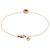 Chanel Coco Crush Armband mit Rubinen Golden - Ansicht 2