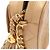 Bolso de hombro Chanel Coco Mark Matelassé Beige - vista 15