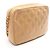 Bolso de hombro Chanel Coco Mark Matelassé Beige - vista 2