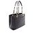 Borsa Tote Chanel Matelassé Grand Shopping Nero - vista 2