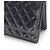 Borsa a tracolla Chanel Matelassé in pelle verniciata nera Nero - vista 8