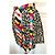Cacharel Falda Cruzada de Algodón Liberty - Modelo Opposition T XS Negro Rosa Blanco Azul Multicolor Amarillo - vista 19