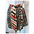 Cacharel Falda Cruzada de Algodón Liberty - Modelo Opposition T XS Negro Rosa Blanco Azul Multicolor Amarillo - vista 2