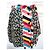 Cacharel Falda Cruzada de Algodón Liberty - Modelo Opposition T XS Negro Rosa Blanco Azul Multicolor Amarillo - vista 20