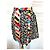 Cacharel Falda Cruzada de Algodón Liberty - Modelo Opposition T XS Negro Rosa Blanco Azul Multicolor Amarillo - vista 3