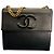 1996 Chanel CC Lambskin Chain Top Handle Flap