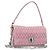 Miu Miu Crystal 2way Matelasse Leather Small Rosa - vista 3