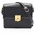 Céline Celine Schultertasche aus schwarzem Leder