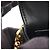 Céline Celine Claude Triomphe Schultertasche aus schwarzem Leder - Ansicht 7