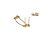 Autre Marque Orecchini By the Yard Open Heart in oro rosa 18K Tiffany & Co. D'oro - vista 3