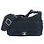 Chanel AS5054 Matelassé Coco Mark Bowling Bag aus Samt Schwarz