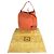 FENDI FF Logo Mini Drawstring Handbag Orange - view 17