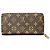 Louis Vuitton Zippy Wallet Long Monogram Canvas Brown - view 2
