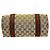 Borsa Tote Gucci Sherry Line Marrone Beige - vista 3