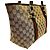 Borsa Tote Gucci Sherry Line Marrone Beige - vista 8