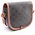 Céline Borsa Celine Folco Medium Marrone Nero - vista 2