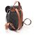 Céline Mochila Celine Bonnie Triomphe Castaño Negro - vista 2