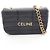 Céline Bolsa de Ombro Celine Monochrome em couro Preto