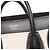 Céline Celine Luggage Nano Shopper Borsa a mano 2-Way Nero Bianco - vista 16