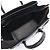 Céline Celine Luggage Nano Shopper Borsa a mano 2-Way Nero Bianco - vista 3